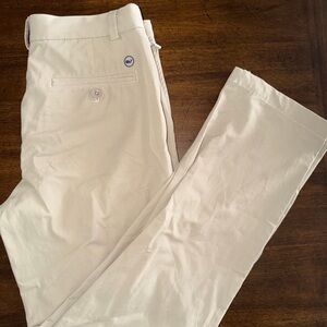 Vineyard Vines On The Go Pants Khaki Stretch Boys Size 16 EUC